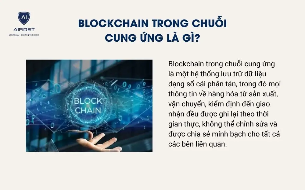 Blockchain trong chuỗi cung ứng l&agrave; g&igrave;?