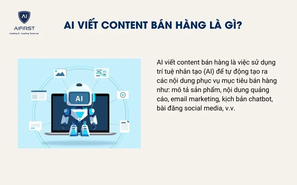 AI viết content b&aacute;n h&agrave;ng l&agrave; g&igrave;?