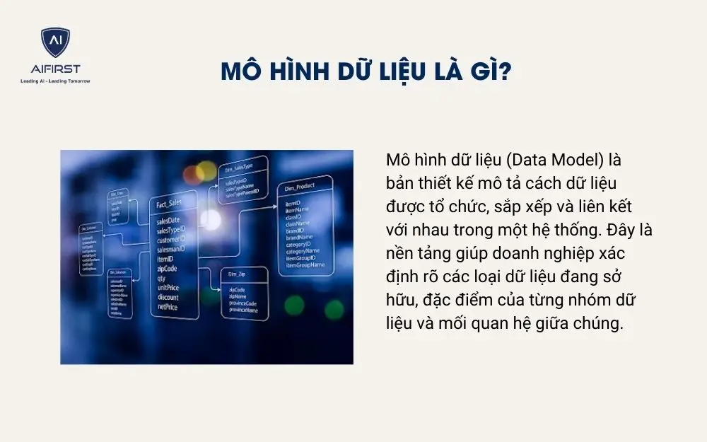 M&ocirc; h&igrave;nh dữ liệu l&agrave; g&igrave;?