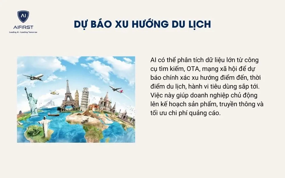 Dự b&aacute;o xu hướng du lịch