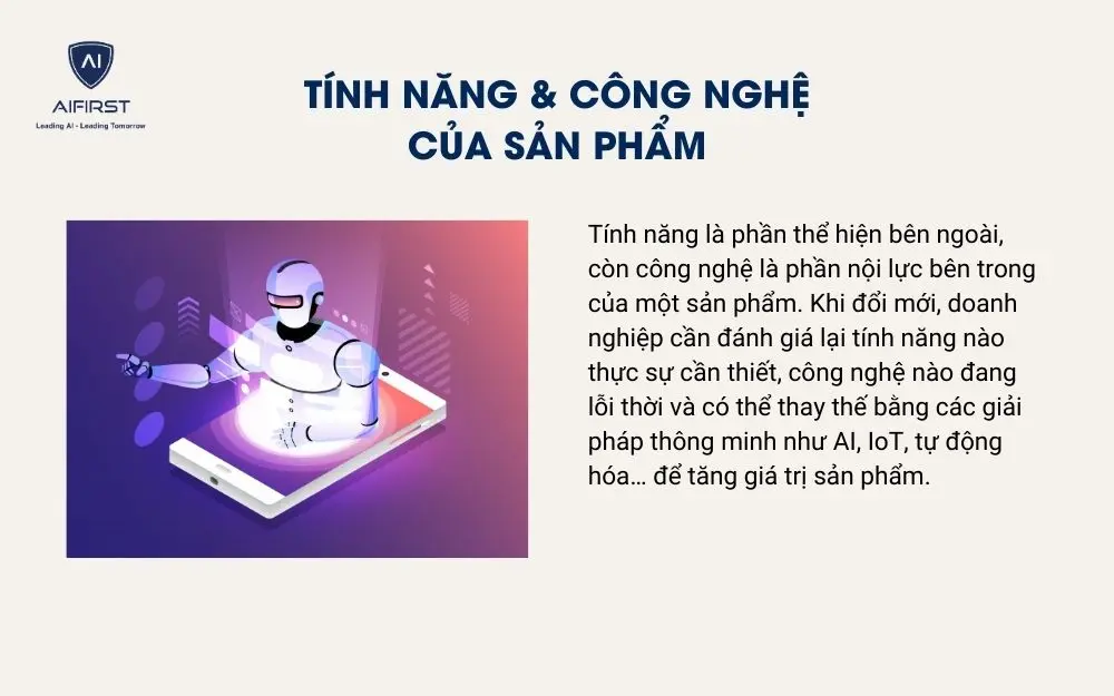 T&iacute;nh năng & c&ocirc;ng nghệ của sản phẩm