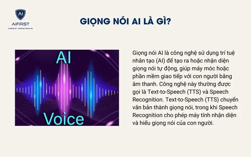 Giọng n&oacute;i AI l&agrave; g&igrave;?