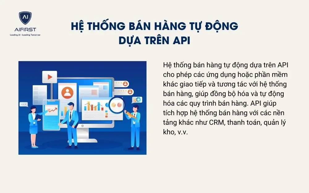 Hệ thống b&aacute;n h&agrave;ng tự động dựa tr&ecirc;n API
