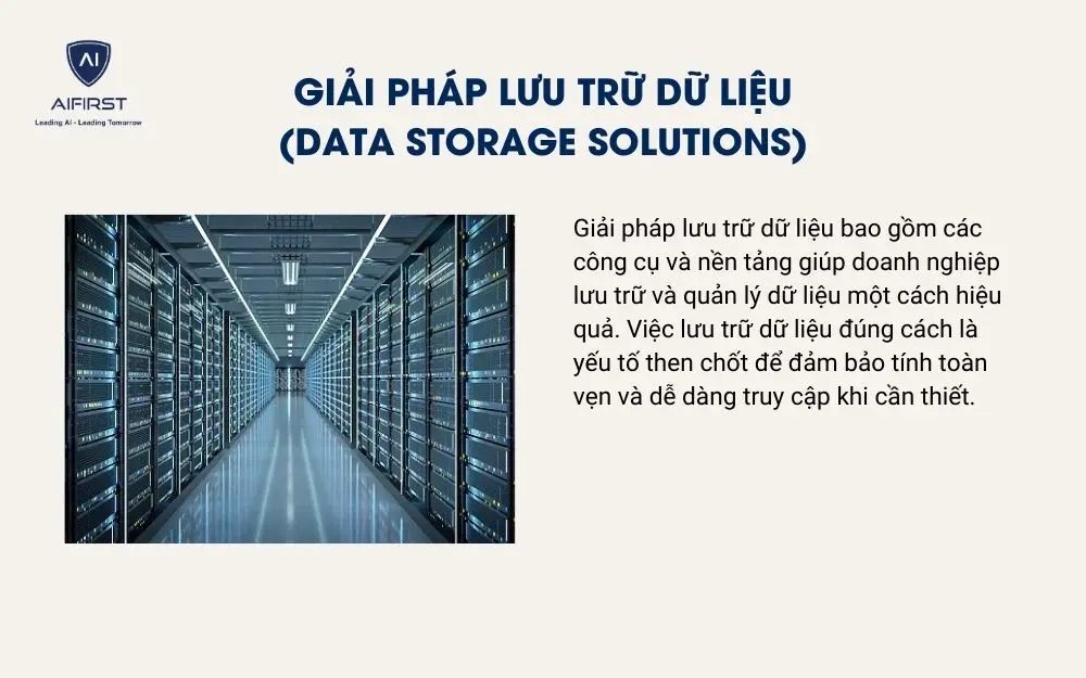 Giải ph&aacute;p lưu trữ dữ liệu (Data Storage Solutions)