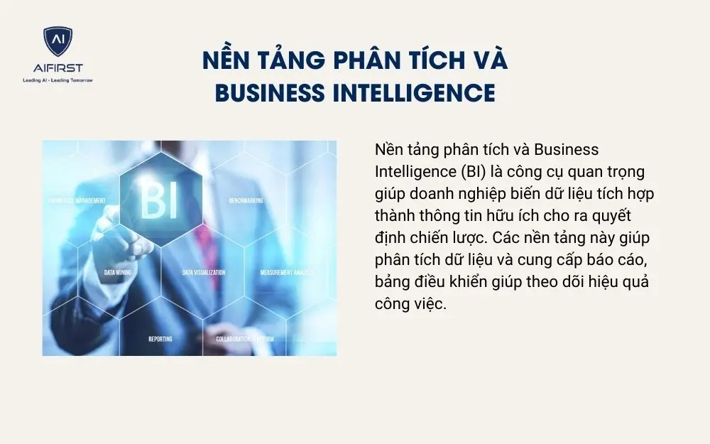 Nền tảng ph&acirc;n t&iacute;ch v&agrave; Business Intelligence