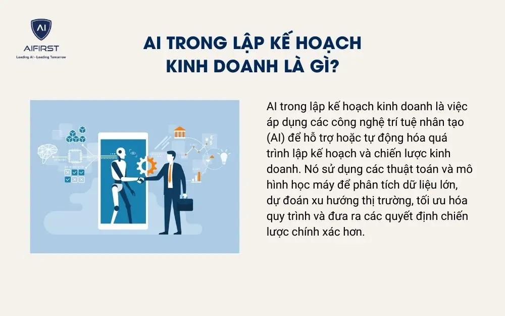 AI trong lập kế hoạch kinh doanh l&agrave; g&igrave;?