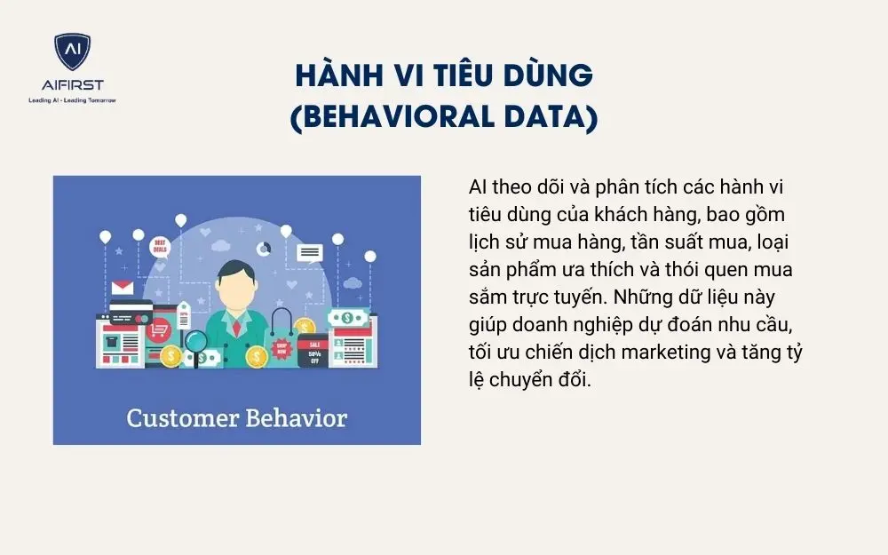 H&agrave;nh vi ti&ecirc;u d&ugrave;ng (Behavioral Data)