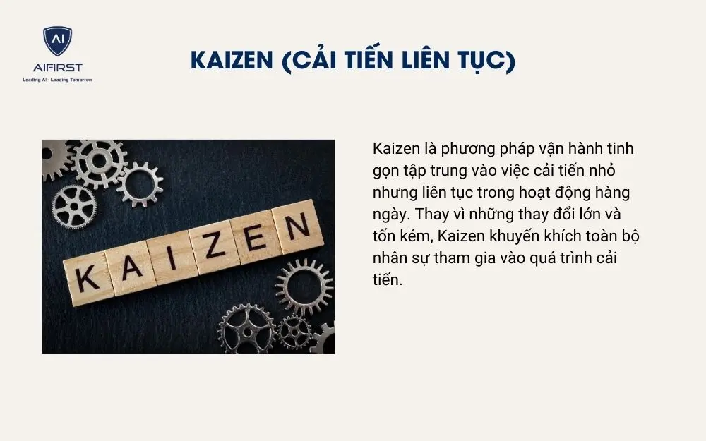 Kaizen (Cải tiến li&ecirc;n tục)