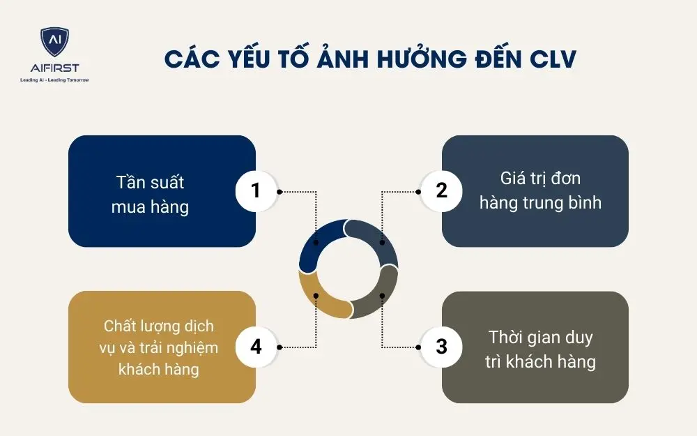 C&aacute;c yếu tố ảnh hưởng đến CLV