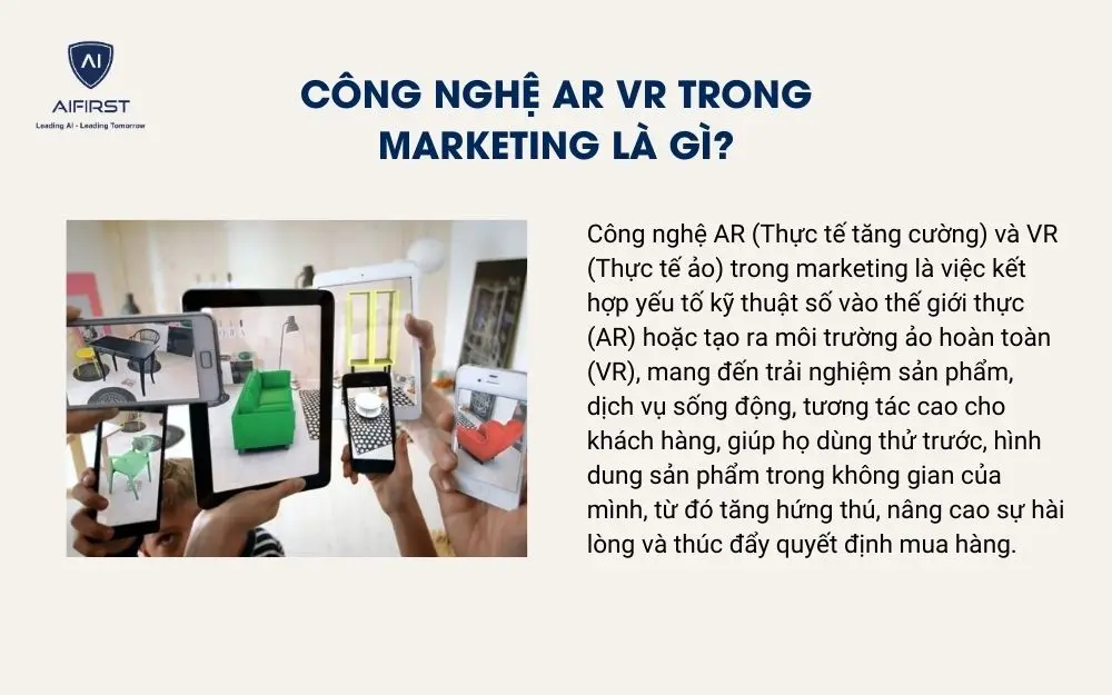 C&ocirc;ng nghệ AR VR trong marketing l&agrave; g&igrave;?