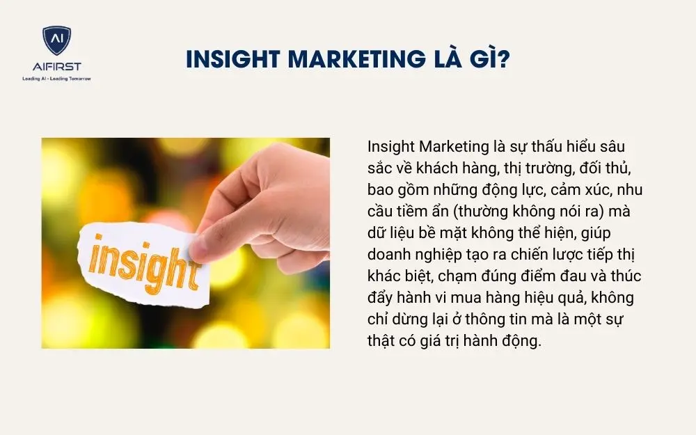 Insight Marketing l&agrave; g&igrave;?
