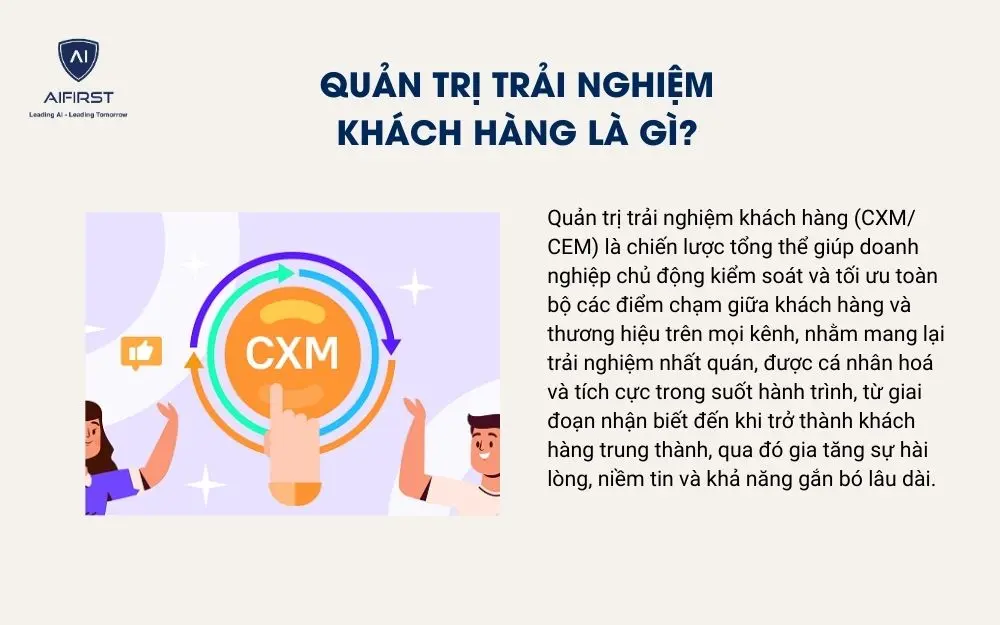  Quản trị trải nghiệm kh&aacute;ch h&agrave;ng l&agrave; g&igrave;?
