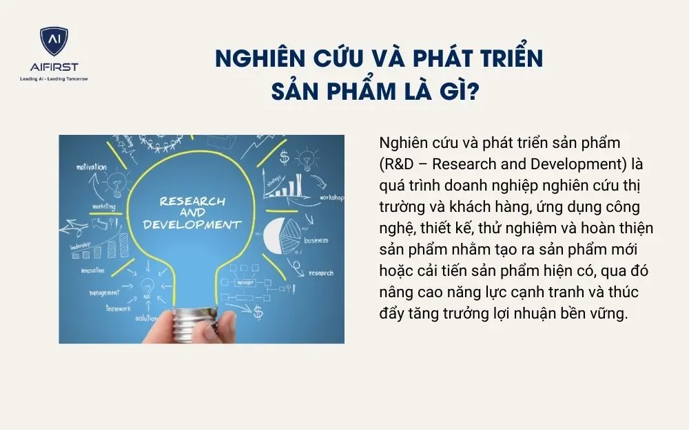 Nghi&ecirc;n cứu v&agrave; ph&aacute;t triển sản phẩm l&agrave; g&igrave;?&nbsp;