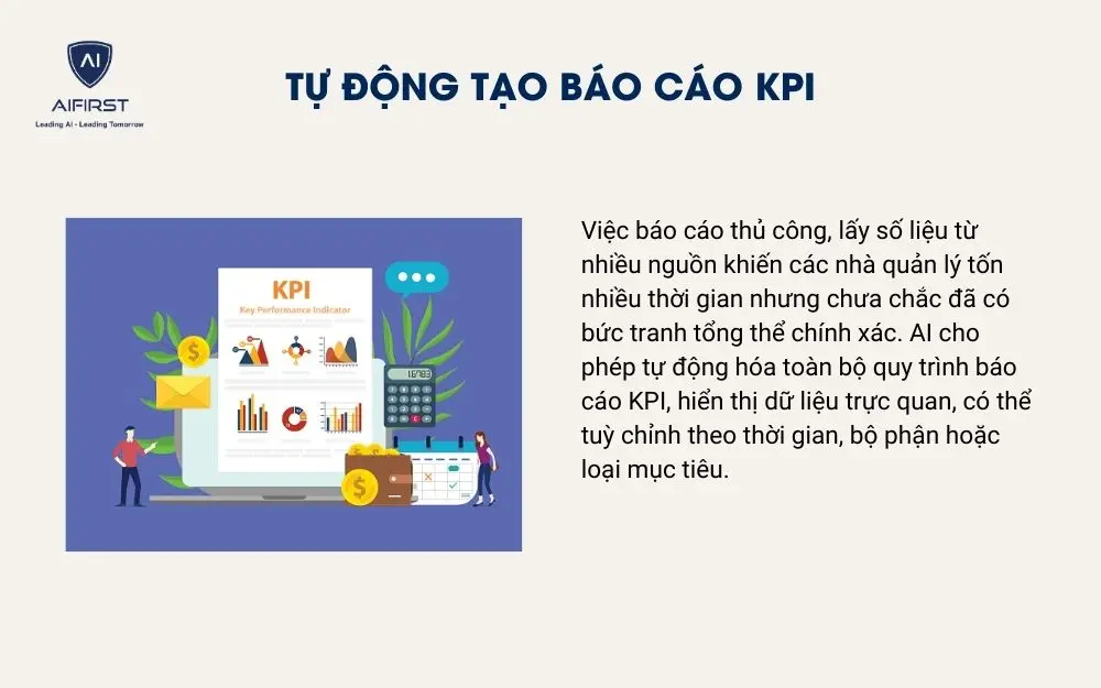 Tự động tạo b&aacute;o c&aacute;o KPI
