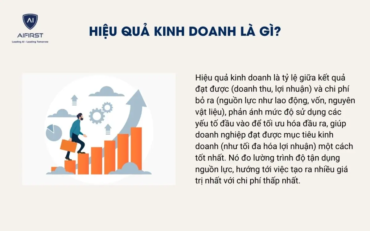Hiệu quả kinh doanh l&agrave; g&igrave;?