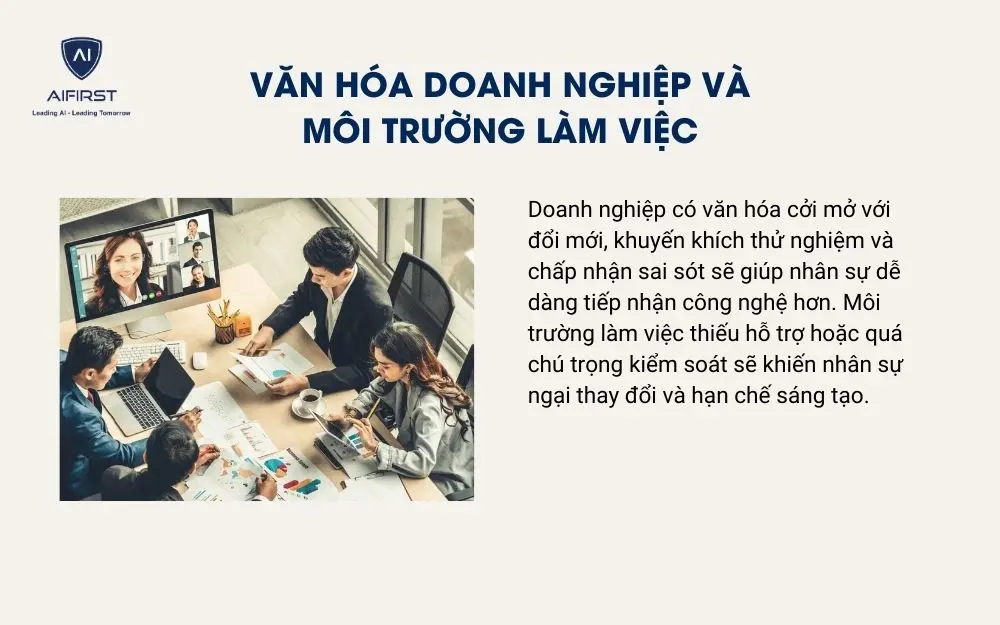 Văn h&oacute;a doanh nghiệp v&agrave; m&ocirc;i trường l&agrave;m việc