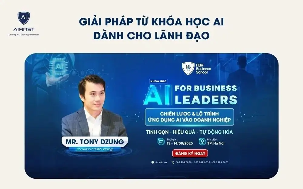 Tham gia kh&oacute;a học AI d&agrave;nh cho l&atilde;nh đạo