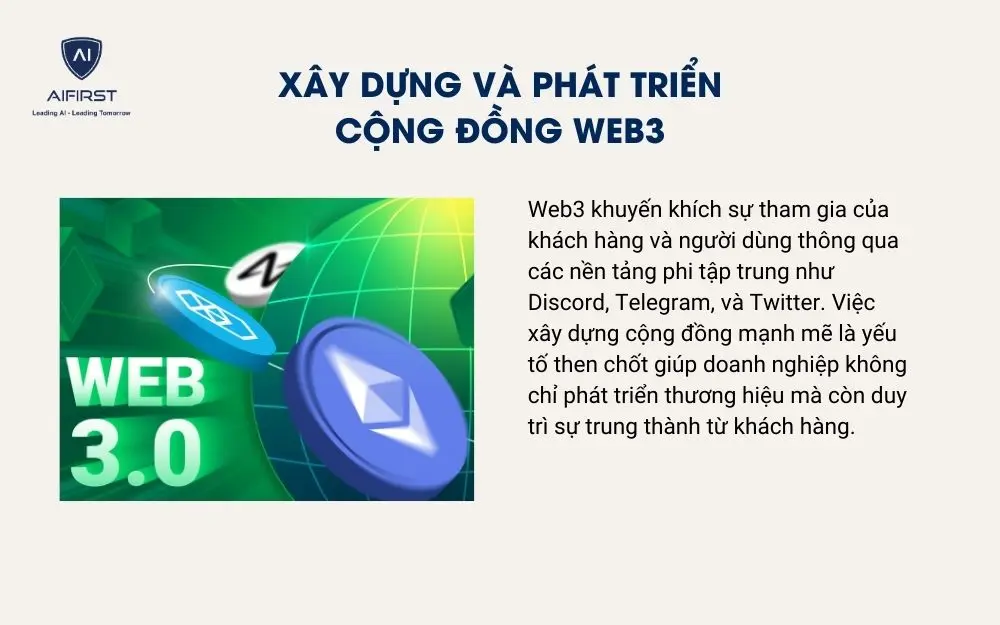 X&acirc;y dựng v&agrave; ph&aacute;t triển cộng đồng Web3