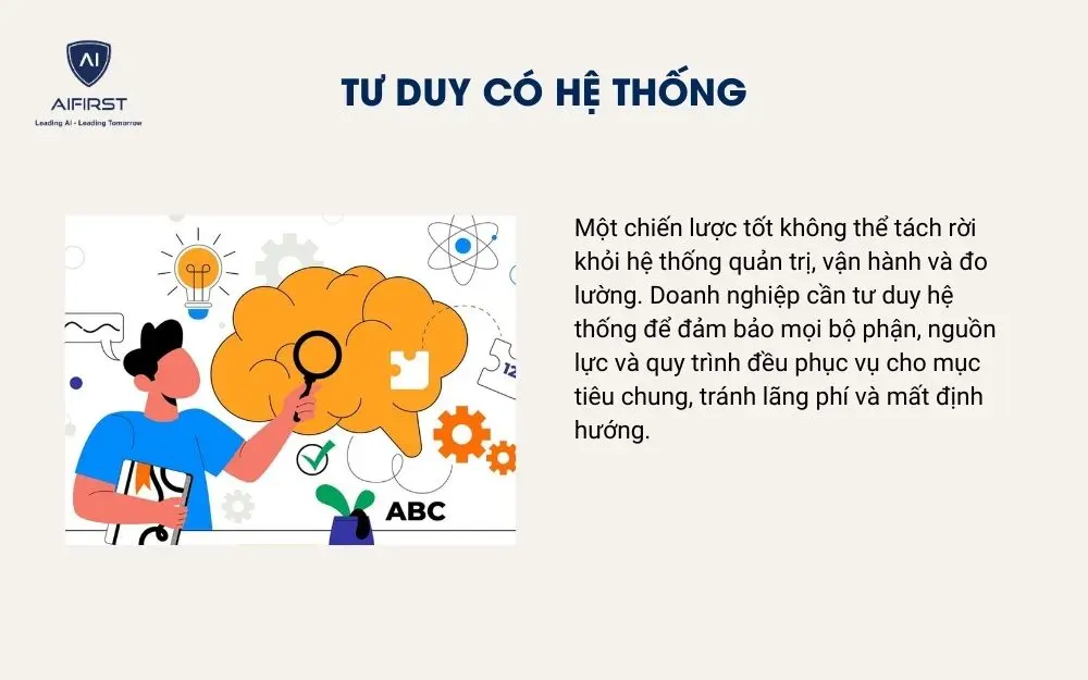 Tư duy c&oacute; hệ thống