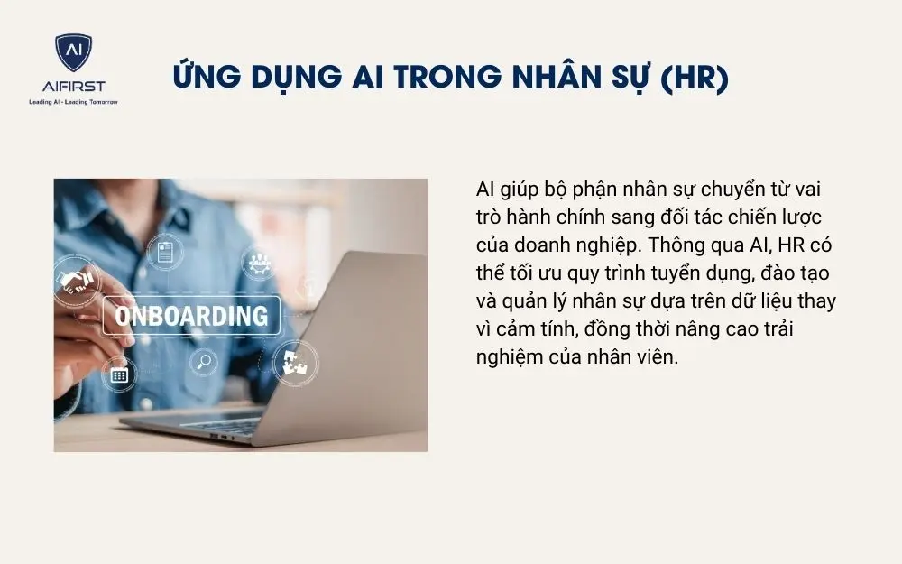 Ứng dụng AI trong nh&acirc;n sự (HR)