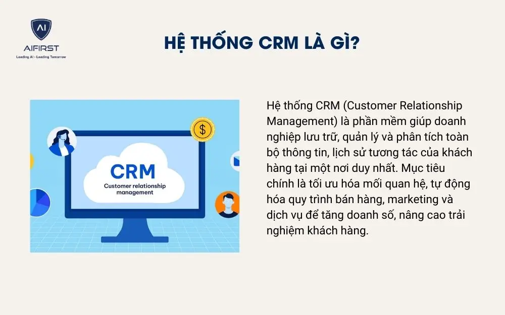 Hệ thống CRM l&agrave; g&igrave;?