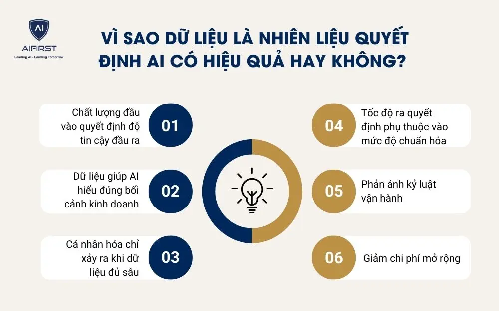 V&igrave; sao dữ liệu l&agrave; nhi&ecirc;n liệu quyết định AI c&oacute; hiệu quả hay kh&ocirc;ng?