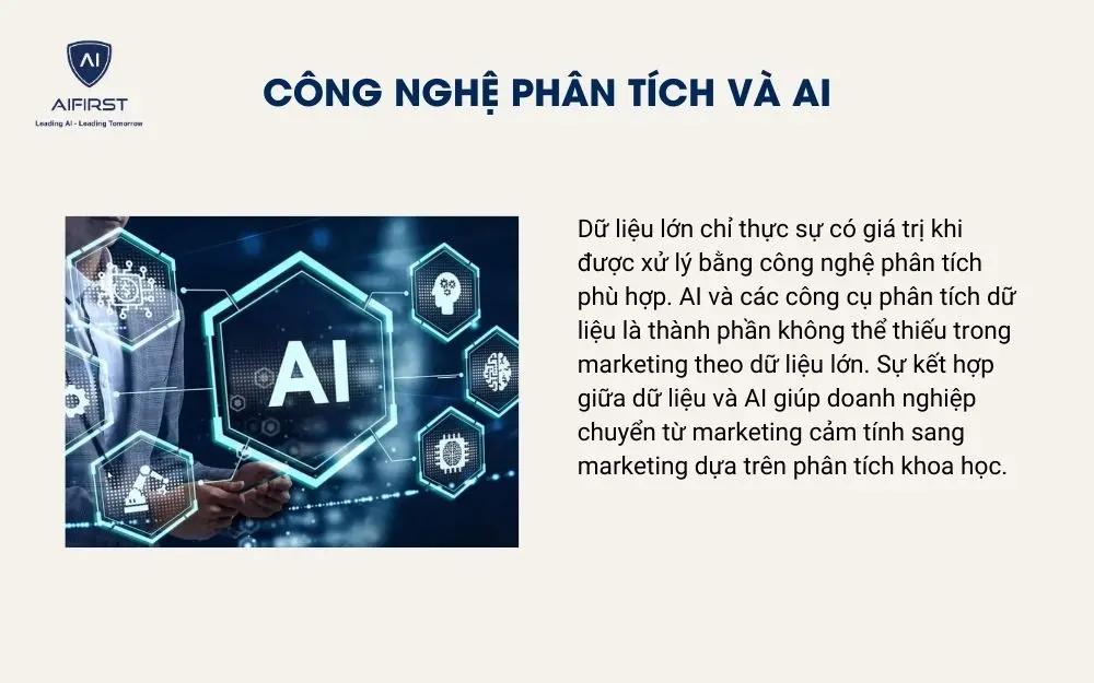 C&ocirc;ng nghệ ph&acirc;n t&iacute;ch v&agrave; AI