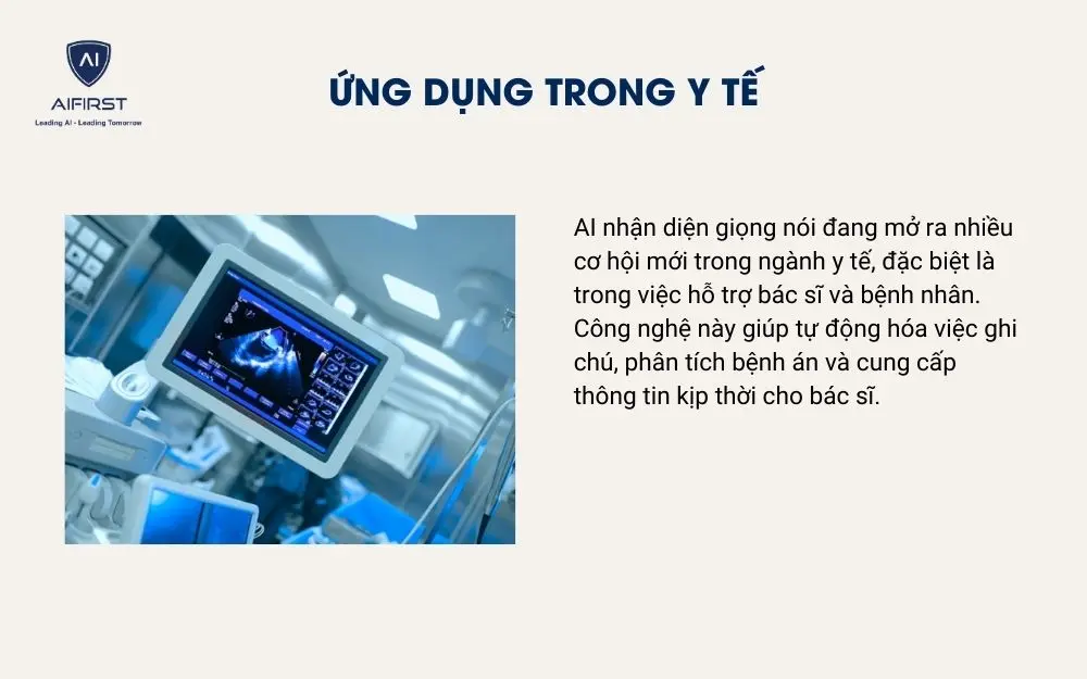 Ứng dụng trong y tế