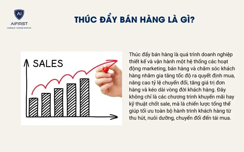 Th&uacute;c đẩy b&aacute;n h&agrave;ng l&agrave; g&igrave;?