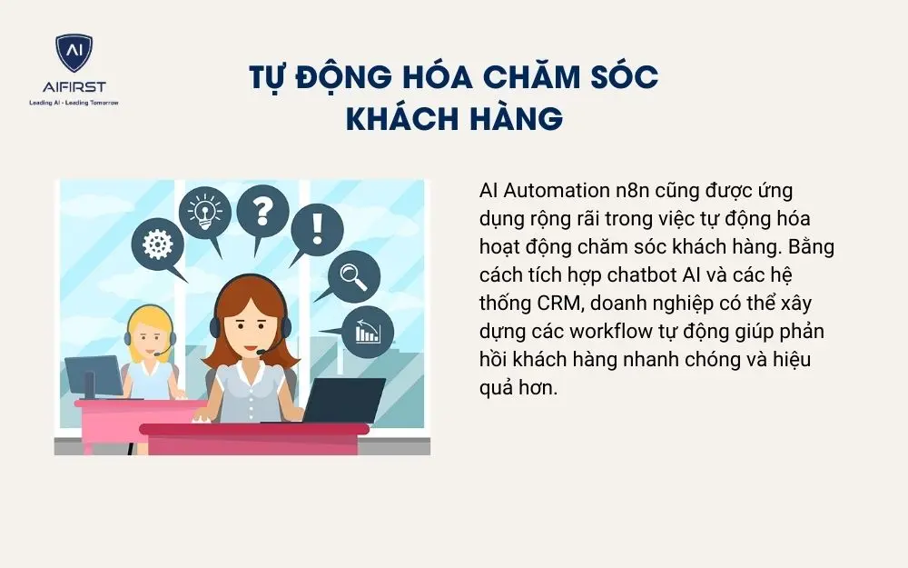 Tự động h&oacute;a chăm s&oacute;c kh&aacute;ch h&agrave;ng