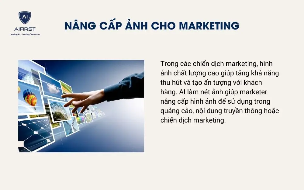 N&acirc;ng cấp ảnh cho marketing