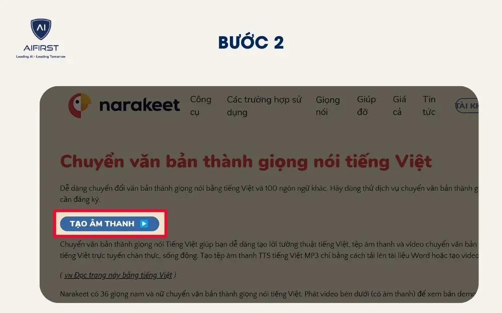 Bước 2