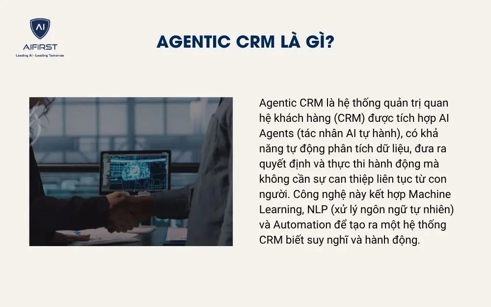 Agentic CRM l&agrave; g&igrave;?