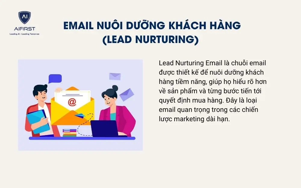 Email nu&ocirc;i dưỡng kh&aacute;ch h&agrave;ng (Lead Nurturing)