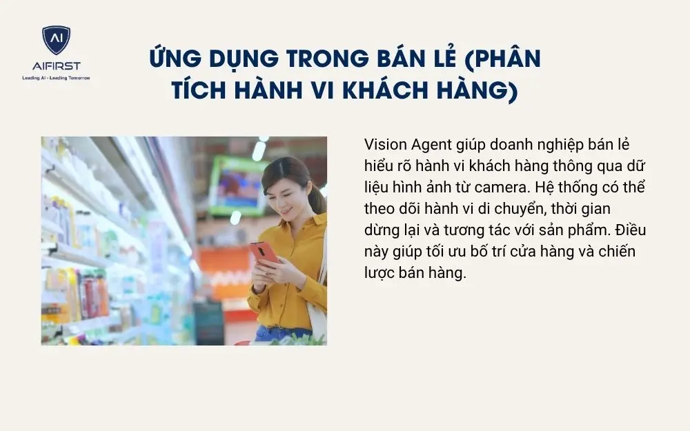 Ứng dụng trong b&aacute;n lẻ (ph&acirc;n t&iacute;ch h&agrave;nh vi kh&aacute;ch h&agrave;ng)