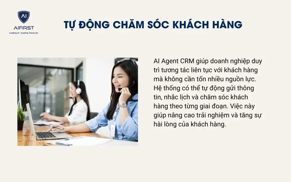 Tự động chăm s&oacute;c kh&aacute;ch h&agrave;ng