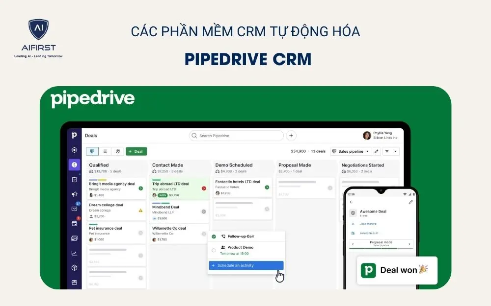 Pipedrive CRM