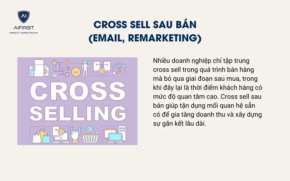Cross sell sau b&aacute;n (email, remarketing)