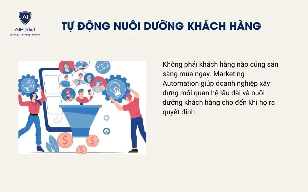 Tự động nu&ocirc;i dưỡng kh&aacute;ch h&agrave;ng
