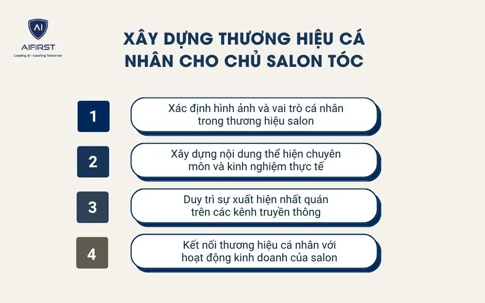 X&acirc;y dựng thương hiệu c&aacute; nh&acirc;n cho chủ salon t&oacute;c