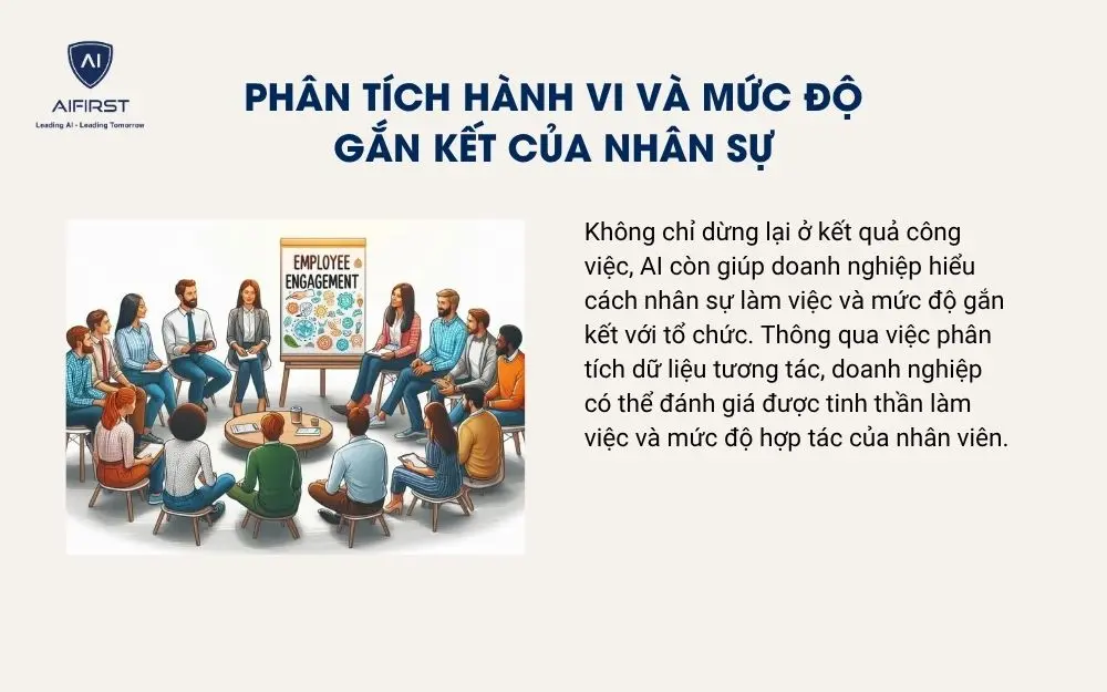 Ph&acirc;n t&iacute;ch h&agrave;nh vi v&agrave; mức độ gắn kết của nh&acirc;n sự