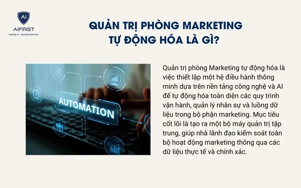 Quản trị ph&ograve;ng marketing tự động h&oacute;a l&agrave; g&igrave;?&nbsp;