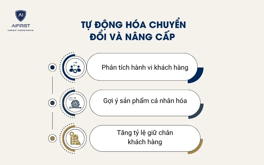 Tự động h&oacute;a chuyển đổi v&agrave; n&acirc;ng cấp (Upsell/Cross-sell)