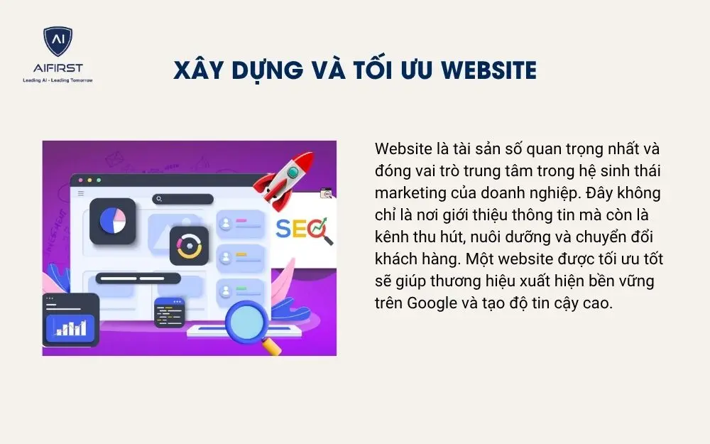 X&acirc;y dựng v&agrave; tối ưu website