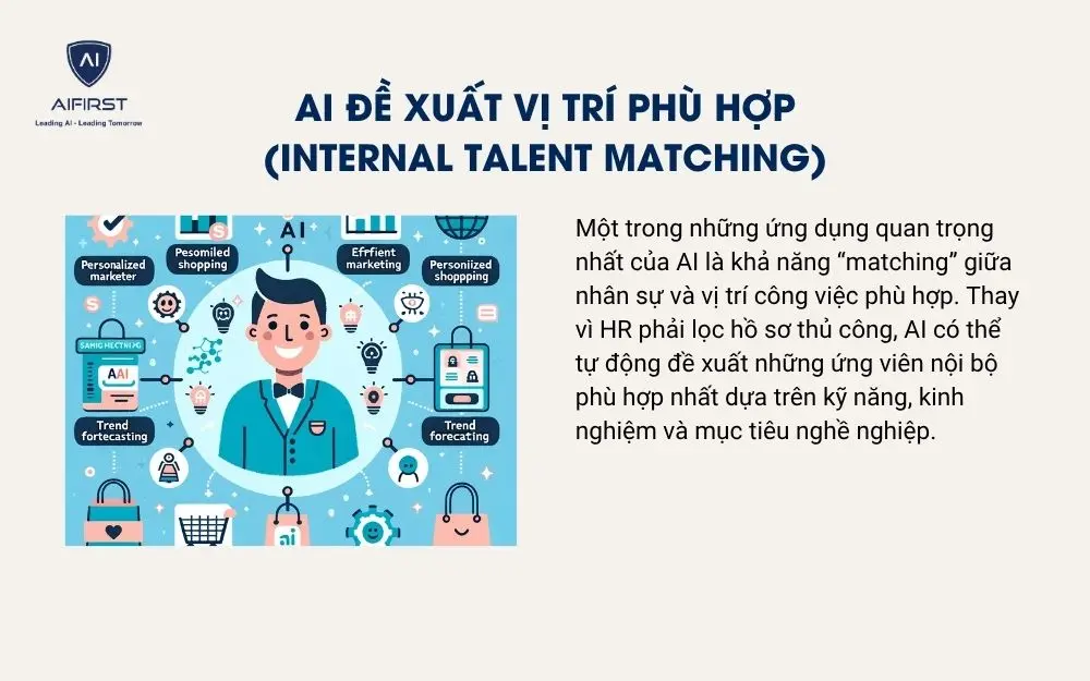 AI đề xuất vị tr&iacute; ph&ugrave; hợp (Internal Talent Matching)