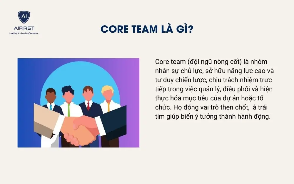Core team l&agrave; g&igrave;?