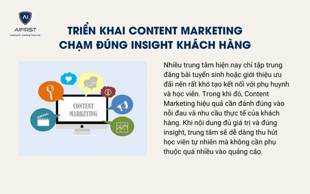 Triển khai Content Marketing chạm đ&uacute;ng insight kh&aacute;ch h&agrave;ng