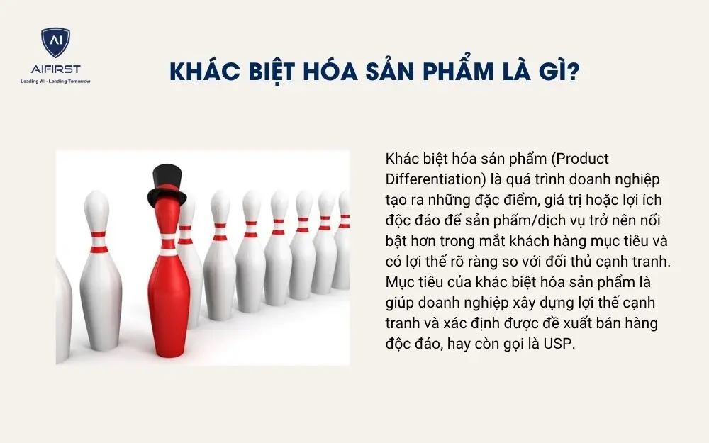 Kh&aacute;c biệt h&oacute;a sản phẩm l&agrave; g&igrave;?