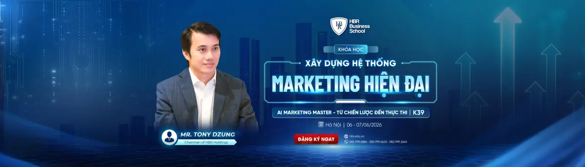 Kh&oacute;a học &ldquo;X&acirc;y dựng hệ thống Marketing hiện đại &ndash; AI Marketing Master&rdquo;