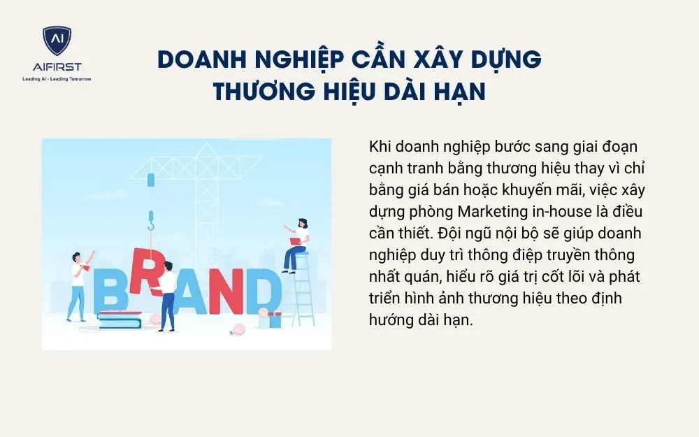 Doanh nghiệp cần x&acirc;y dựng thương hiệu d&agrave;i hạn